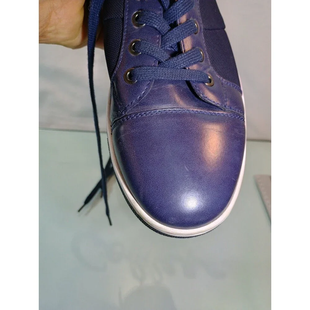 Zanzara Men's Blue Rory Shoes Lace Up Sneakers Size 10
